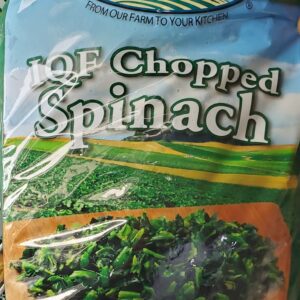 Chopped  spinach ( Frozen)