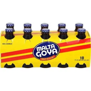Malta Goya Malt Beverage, 7 fl oz, (10 count)