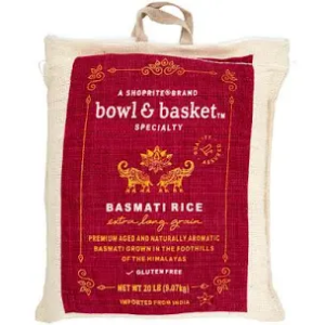 Bowl & Basket Specialty Extra Long Grain Basmati Rice - 20 lb