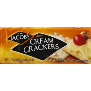 Jacob's Cream Cracker No Added Sugar 200G