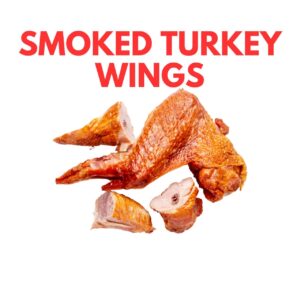 Smoked Turkey Wings ( SEND US)